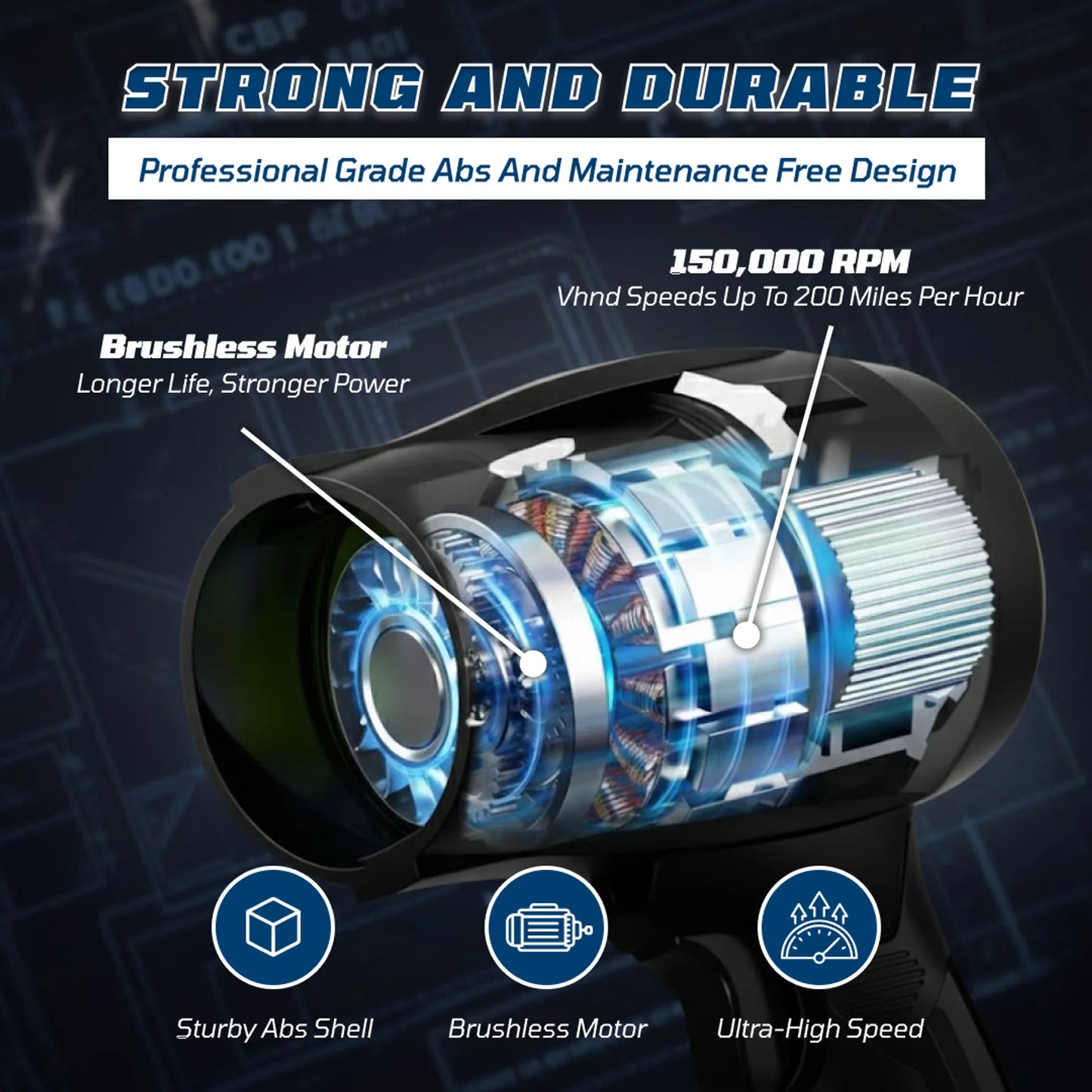 💨Winter Sale - Premium Cordless Turbo Blower - Used & Trusted by 9000+ US Houseowners!