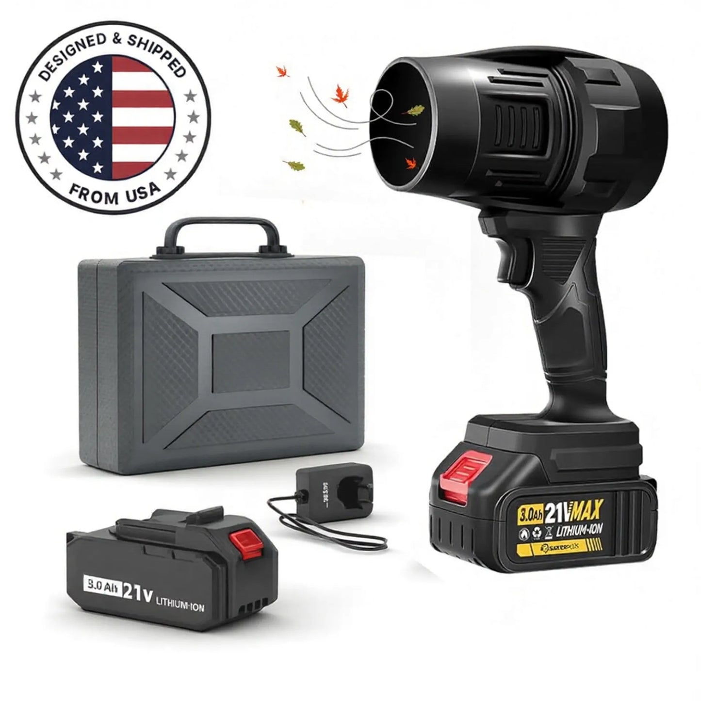 💨Winter Sale - Premium Cordless Turbo Blower - Used & Trusted by 9000+ US Houseowners!